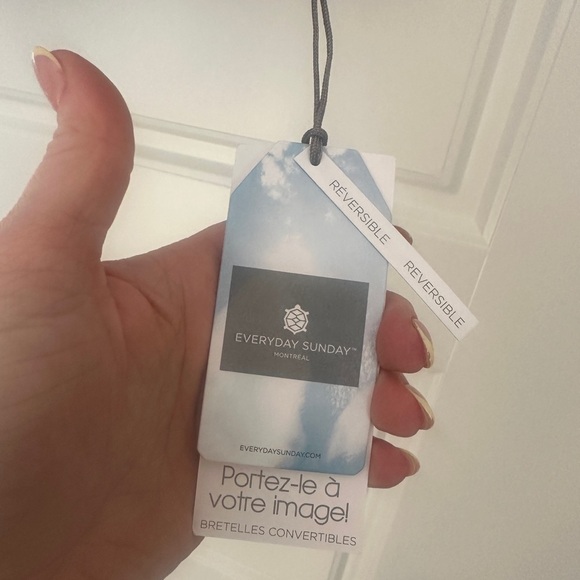 Blue and Purple Women’s Everyday Sunday Swim Top - Picture 3 of 4